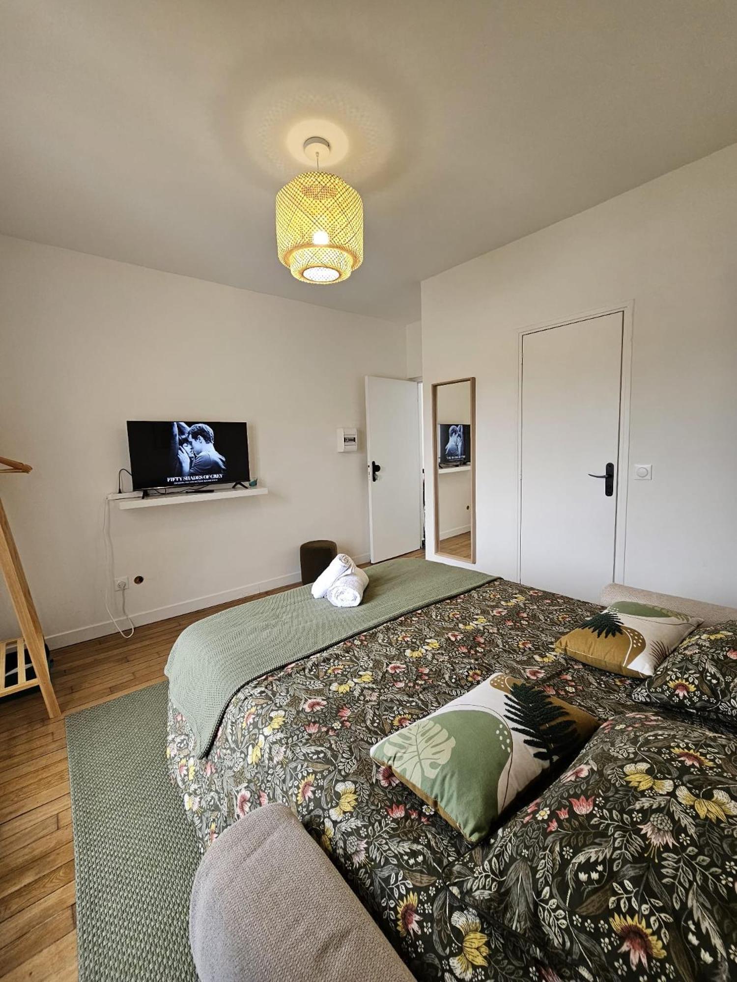 Chambre Verte Proche De Stade De France 塞纳河畔皮埃尔菲特 外观 照片